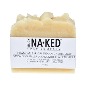 Buck Naked Soap Bar CHAMOMILE CALENDULA CASTILE Soap