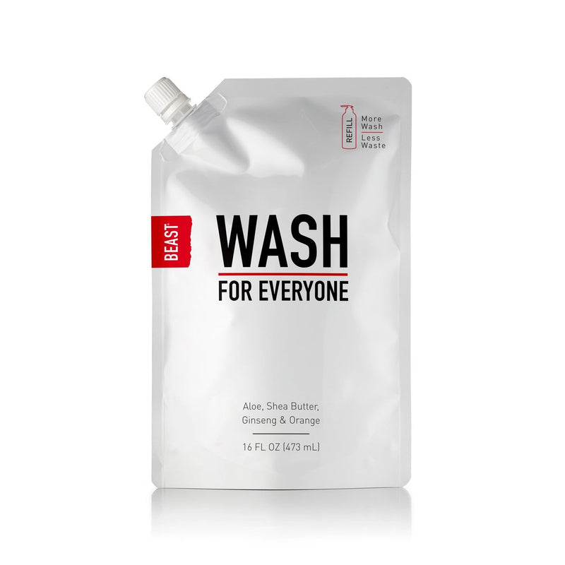 Beast WASH for EVERYONE Refill Pouch (16 oz)