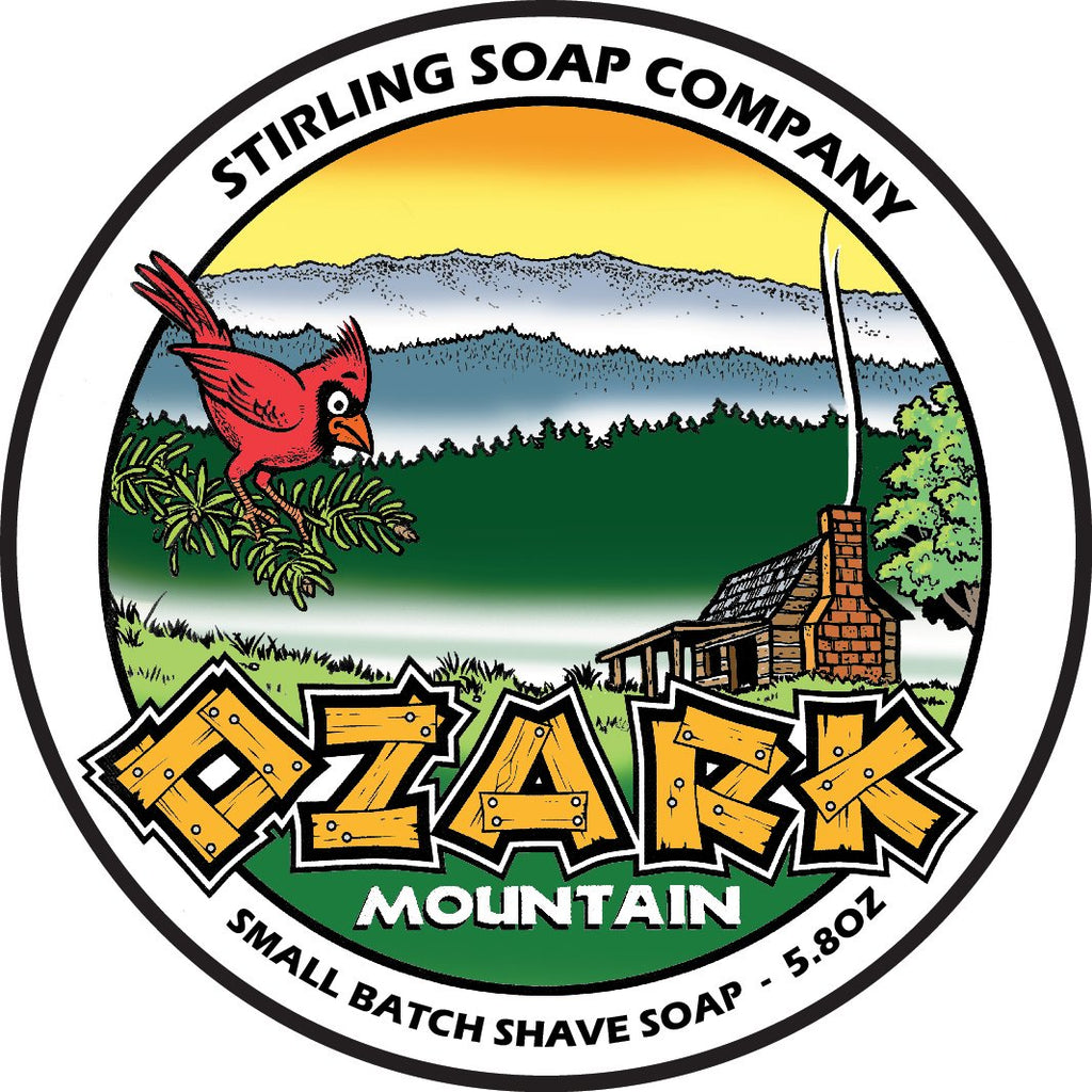 Stirling Soap SHAVE SOAP Ozark Mountain