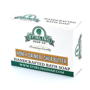 Stirling Soap BAR SOAP Honey Oatmeal Shea Butter
