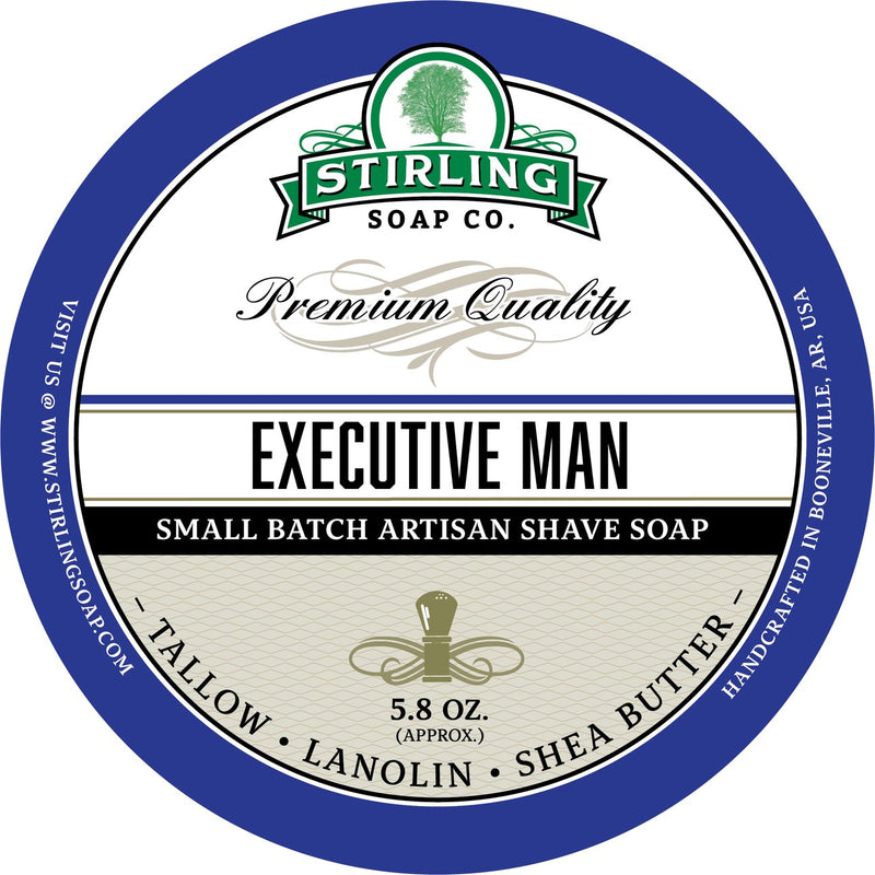Stirling Soap SHAVE SOAP Executive Man